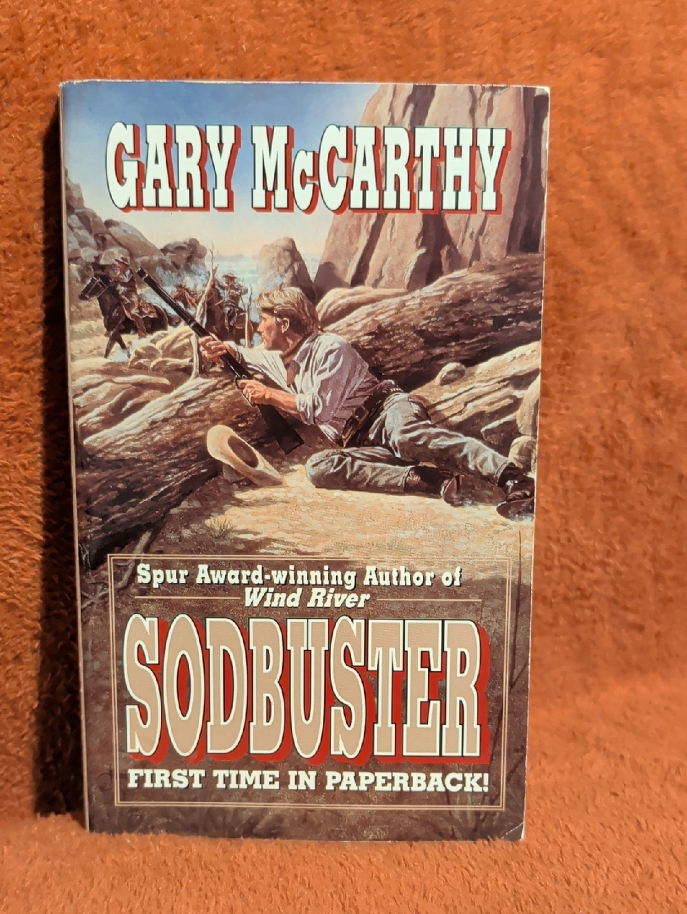 Gary McCarthy Sodbuster Paperback - Brown/Tan Western Cover